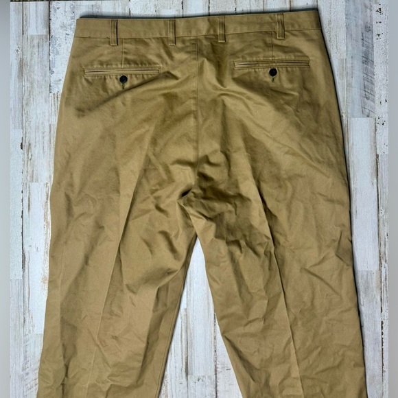 Orvis Golf Dress Pants Men's 40x32 Tan Cotton Comfort - Picture 10 of 11